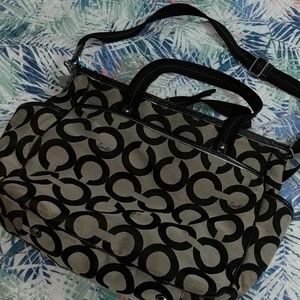 Coach diaper bag